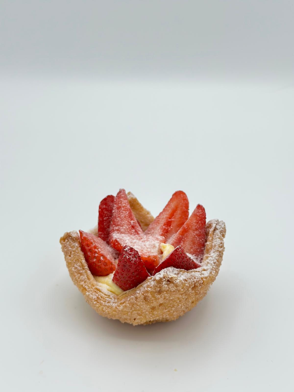 Aardbeien Schelpje per 4